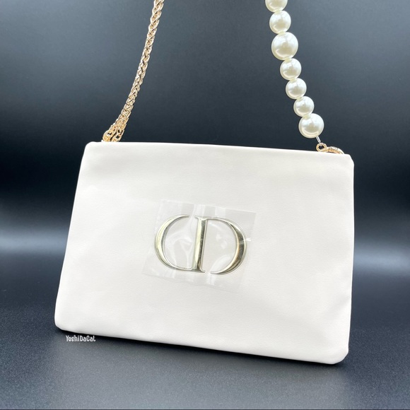 🆕 Dior Beauty Cosmetic Case to Convertible Crossbody / Shoulder Bag Purse, New - Picture 4 of 10